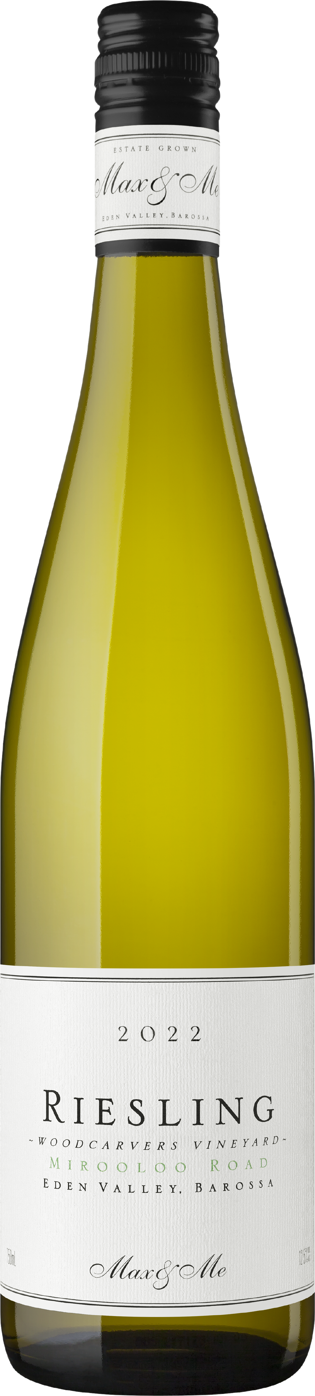 Max & Me Woodcarvers Vineyard Mirooloo Road Riesling 2022 Eden Valley